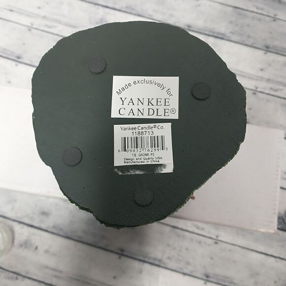 Retired Yankee Candle Gnome Tealight Candle Holder Wax Melter Missing Wax Bowl. - Picture 5 of 7